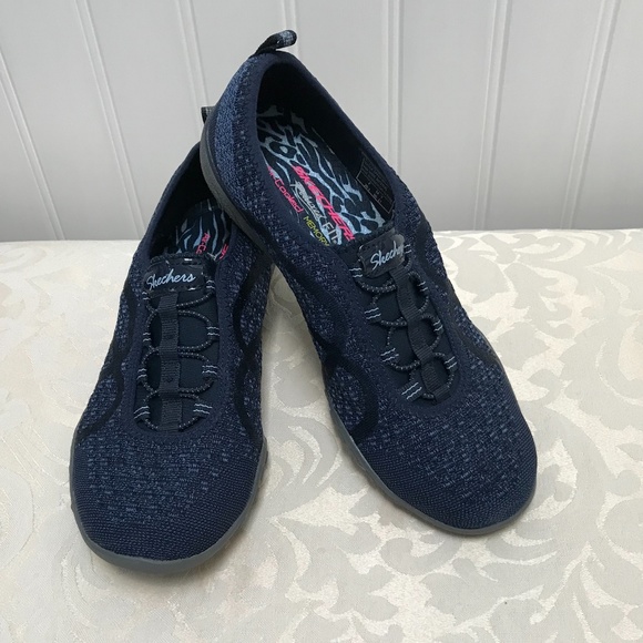 Skechers Shoes - Skechers Blue Relaxed Fit Sneakers  Sz 8